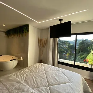 Apartamento Linda Vista E Banheira No Capivari, Campos do Jordão